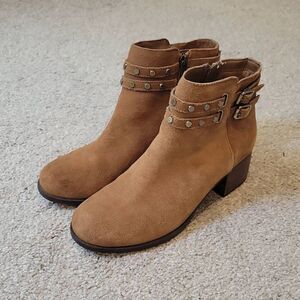 Koolaburra Women's Gordana Suede Ankle Booties Size 8